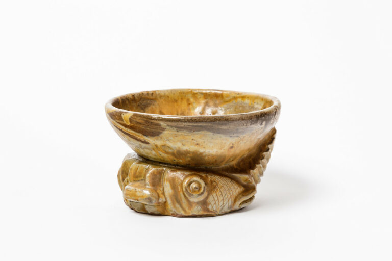 Jean Lerat, plat poisson, c. 1948. Musée de La Borne